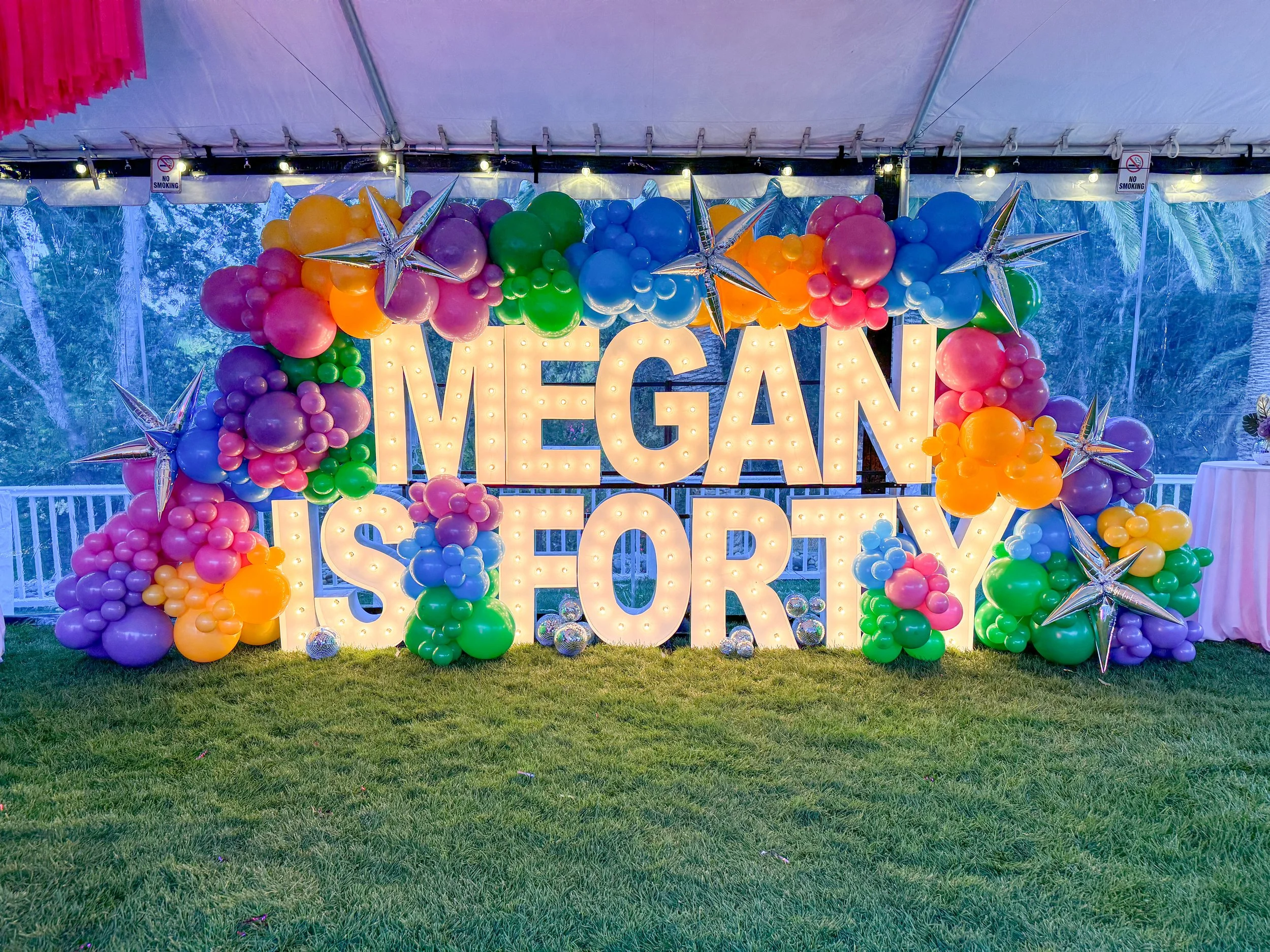 Fortieth Birthday Party — Fun and confetti